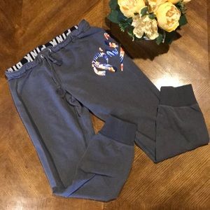 PINK jogger style sweatpants